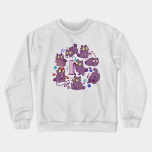 Cat Code Crewneck Sweatshirt